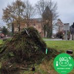 Burgweiher Brüggen gesäubert – Ergebnis vor dem Weihnachtsmarkt