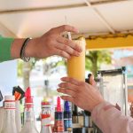 45. Brüggener Pfingstfest 2025 – Kulinarikstand mit Getränken und Snacks beim Volksfest