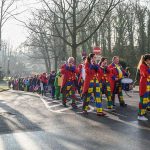 Festliche Stimmung beim Altweiber Brüggen – Abschluss an der Torschänke Klosterstraße