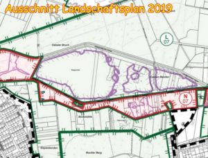 Ausschnitt Landschaftsplan