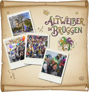 Altweiber in der historischen Altstadt Brüggen – Frauen übernehmen das Kommando am Altweiberdonnerstag
