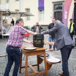 Brüggener Pfingstfest 2024 – Besucher beim Eröffnungstag des Volksfestes