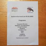 Festlich gedeckte Tische bei der Seniorensitzung Bracht 2025