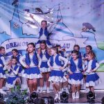 Kostümierte Tanzgruppe bei der Seniorensitzung Bracht 2025